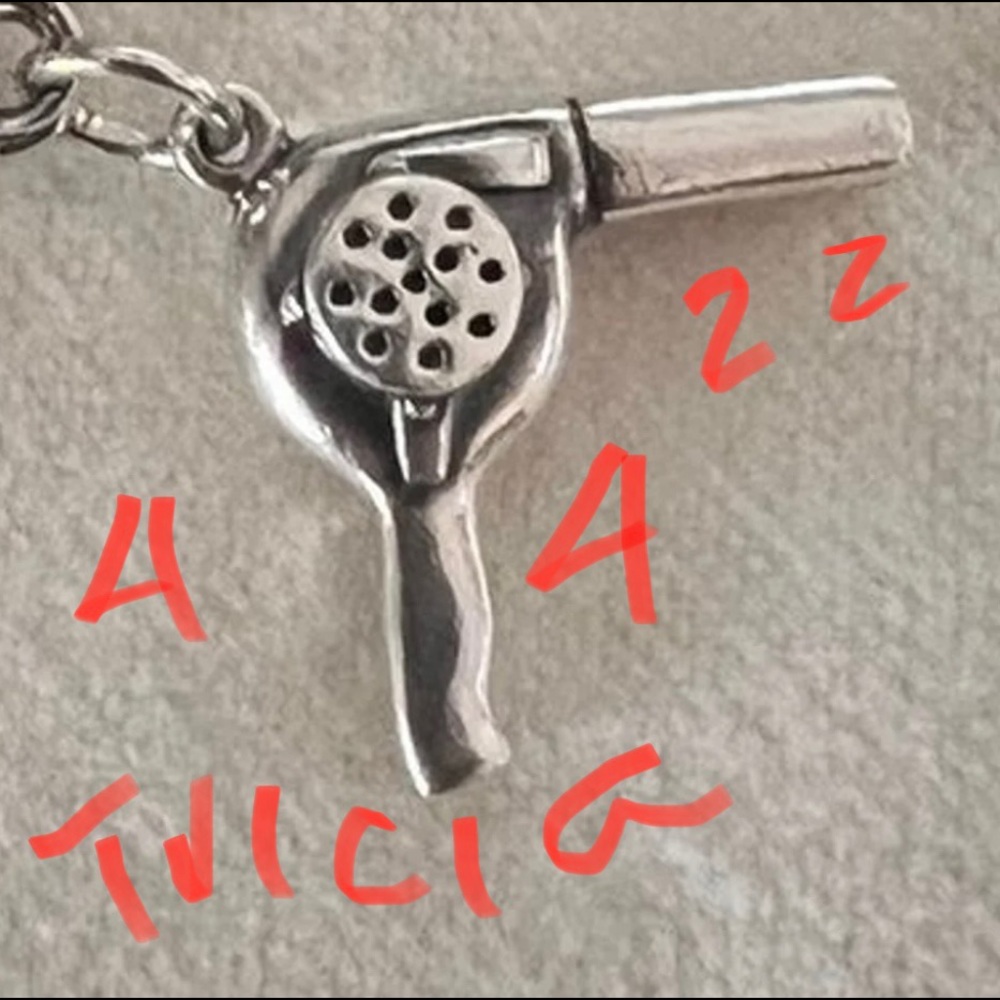 James Avery Hair dryer charm